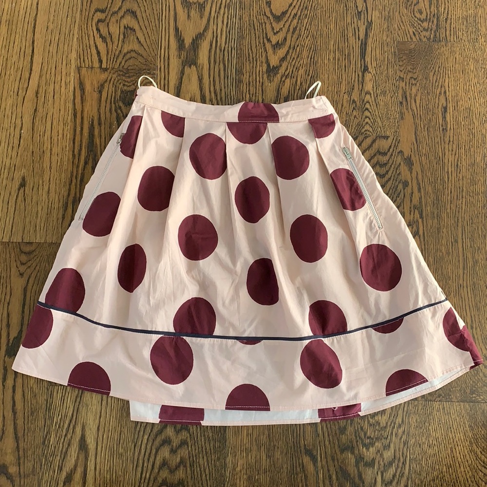 Girls Marni polka dot skirt